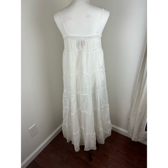 New w/FLAW Show Me Your Mumu Gracie Midi Dress White- Small - Picture 8 of 10